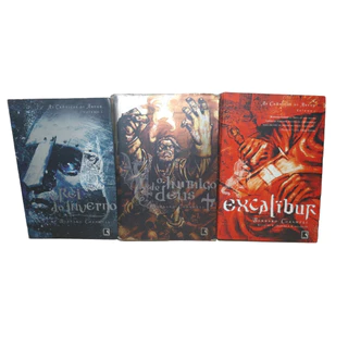 Box 3 Livros: As Crônicas de Artur-Bernard Cornwell