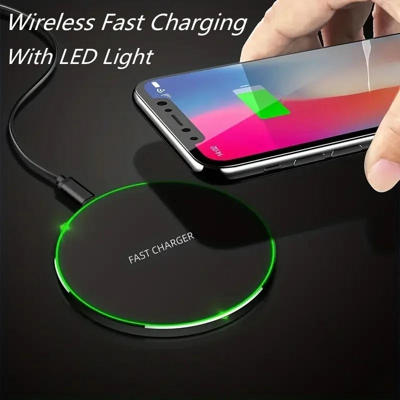 Imagem do produto Carregamento indução sem fio, iPhone 15, 14, 13, 12, X Pro Max, Samsung S23, S22, Xiaomi, Huawei, 30W incluído o cabo 1