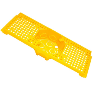 10 Caixinha De Luz Para Teto Com Suporte Laje 30cm Amarelo Reforçado Resistente