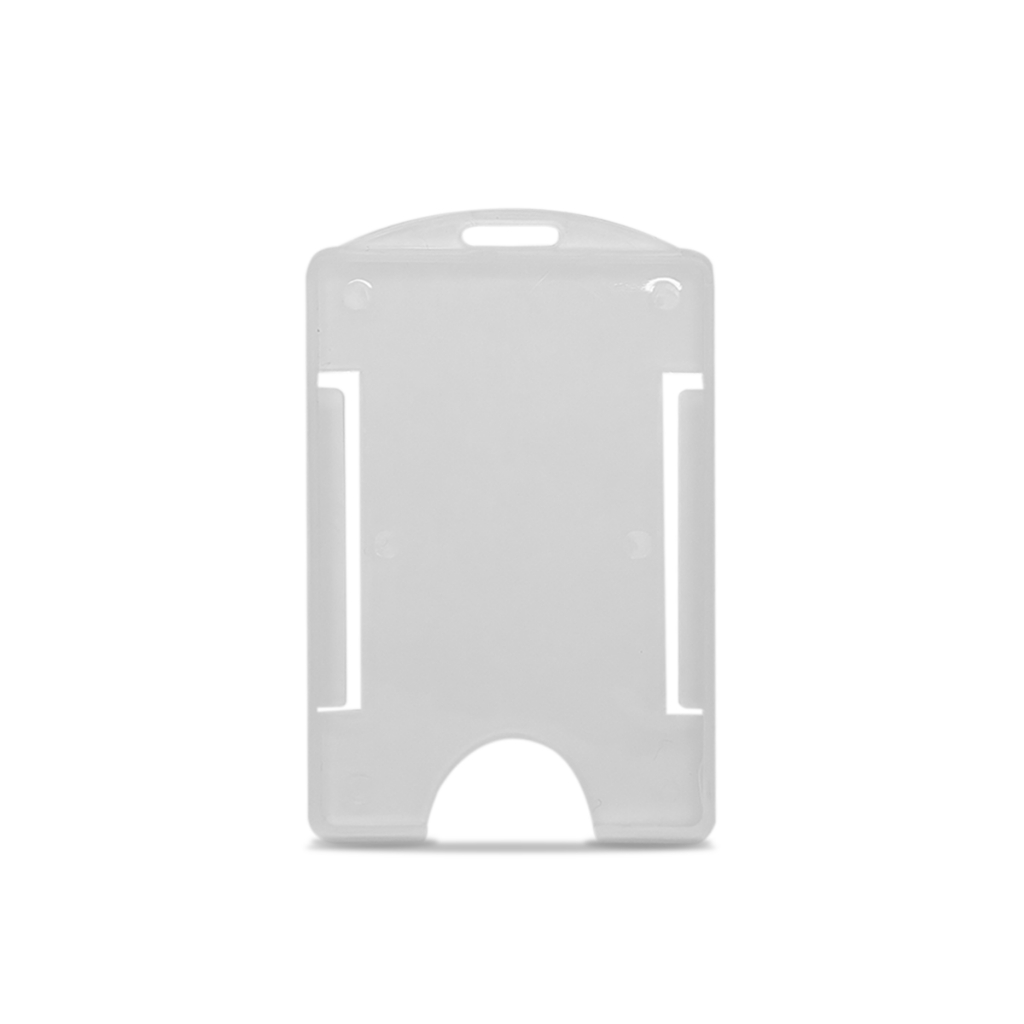 1000 Porta Cartão/Crachás Rígidos Verticais Transparentes - Proteção e ...