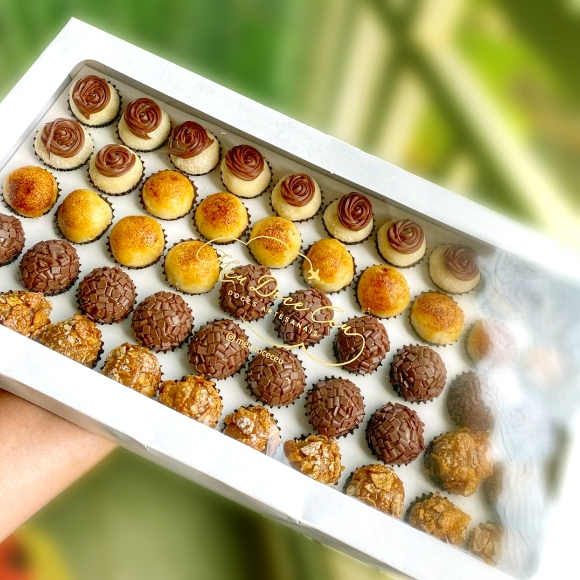 Caixas Para 50 Brigadeiros Gourmet Confeitaria Doce Docinho 
