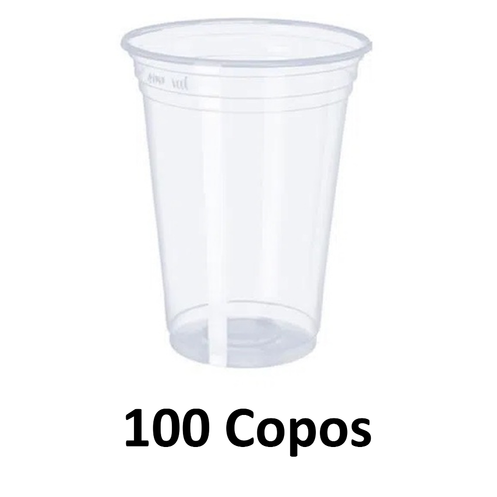 Copo Transparente 300ml PS Para Caldo de Cana Suco Refrigerante Bebida ...