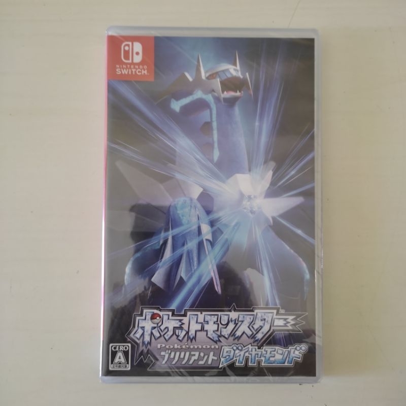 Pokémon Brilliant Diamont Nintendo Switch original novo lacrado mídia física