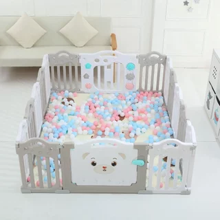 Cercadinho Modular Baby Criança Cercado Berço Portátil Bebê