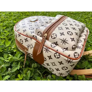 Mochila Bolsa De Ombro Media Couro Ecologico Reforçada Feminina Escolar Faculdade Promoção