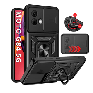 Capa Capinha Armor Militar Anti Impacto P/ Moto G84 5G - Protetora