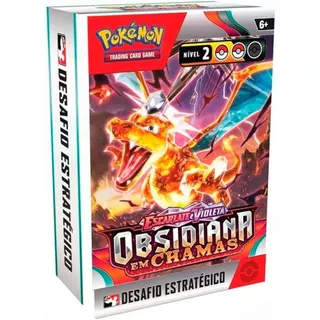 CAIXA BOX DESAFIO ESTRATEGICO OBSIDIANA EM CHAMAS