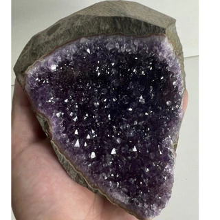 Geodo de drusa de ametista Uruguai qualidade ESP, 970g