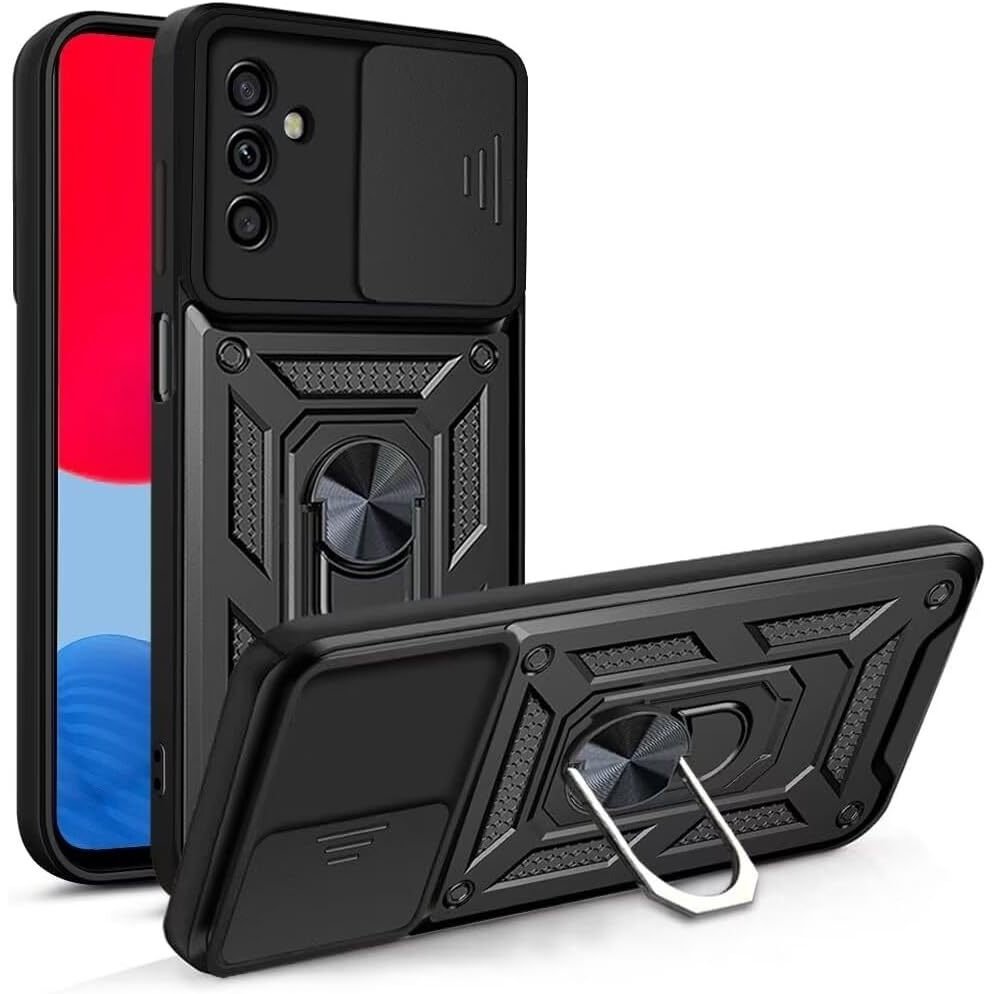Capa Case Samsung Galaxy A55 5G (Tela 6.6) Shield Dupla Camada Com Stand e Anel