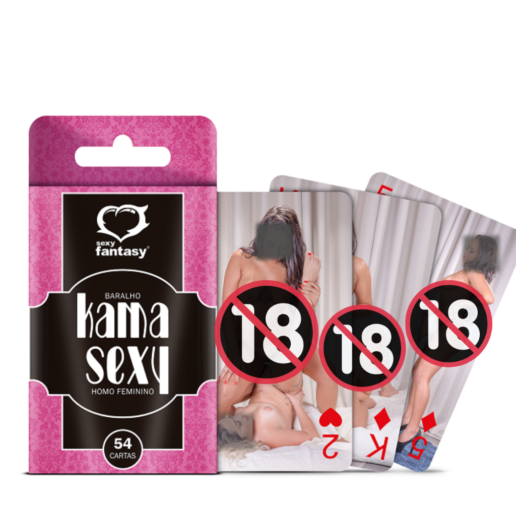 Jogo Erótico De Baralho Feminino Kama Sexy Sutra Posições Casal Lesbico  Lgbt - Sexy Fantasy | Sex Shop Produtos