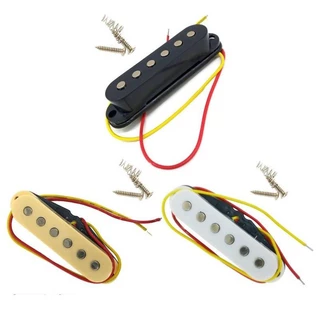 Captador Guitarra Single-coil Cerâmico Unidade em 3 Cores