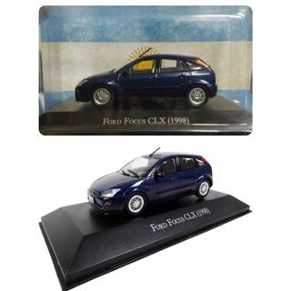 Miniatura Ford Focus 1998 Escala 1/43 IXO Coleção Clássicos Argentinos