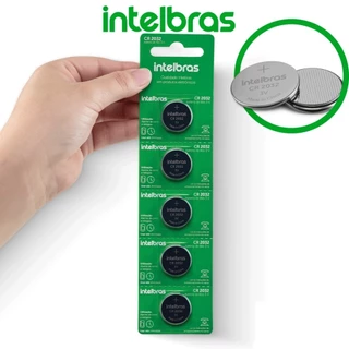 Cartela Bateria 3v Cr2032 IntelBras (Blister C/5)