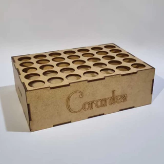 Porta corantes de decorar bolo