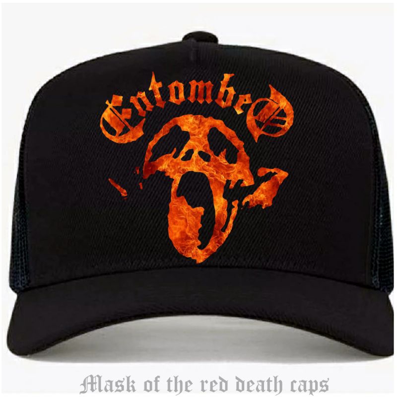 Boné Premium Entombed estampas especiais novo importado Death Metal ...
