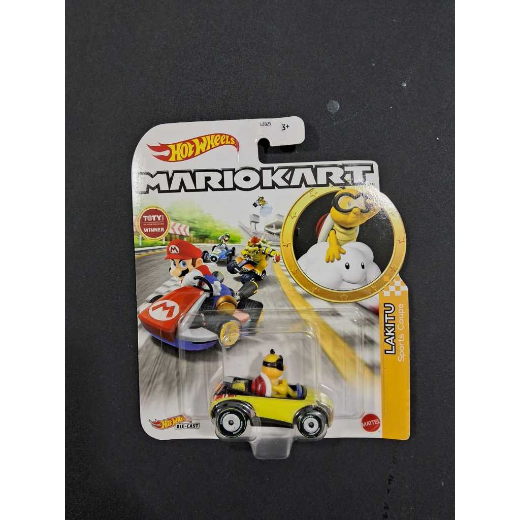 Hot Wheels Mario Kart Lakitu Sports Coupe Miniatura Diecast Lacrada Shopee Brasil 4984