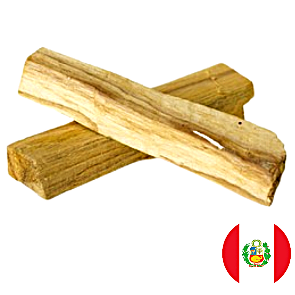Set Purificazione: 6 Bastoncini Palo Santo Perù + 6 Fasci Salvia Bianca California