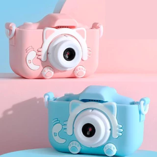 Máquina Fotográfica Infantil Digital Vídeos Hd Fotos Jogos Mini Camera Recarregável