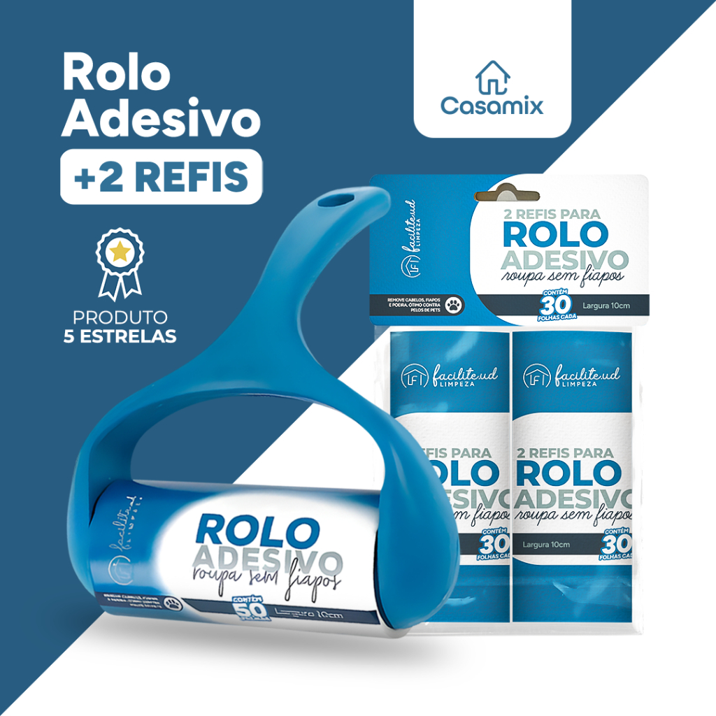 Rolo Tira pelos Adesivo Pet e roupas 110 Folhas Rolo 50 folhas + 2 ...