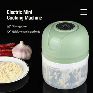 Mini Processador Triturador Sem Fio Elétrico De Alimentos Para Legumes Alho Gengibre 250ML