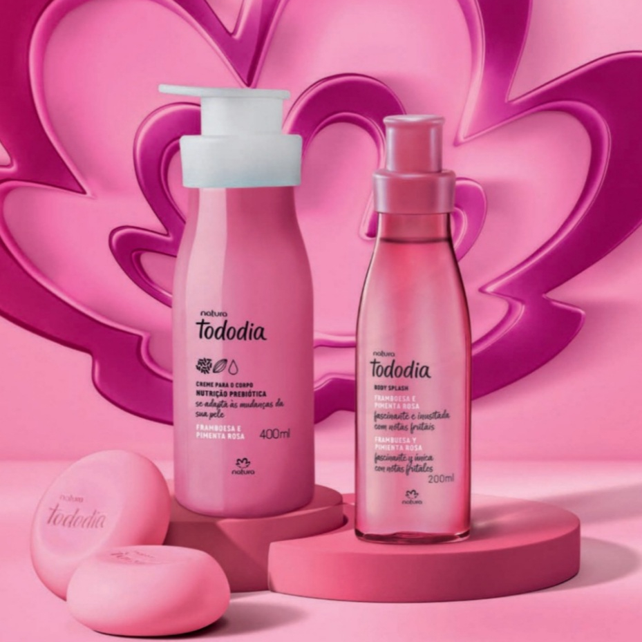 Presente Natura Tododia Framboesa e Pimenta Rosa | Shopee Brasil