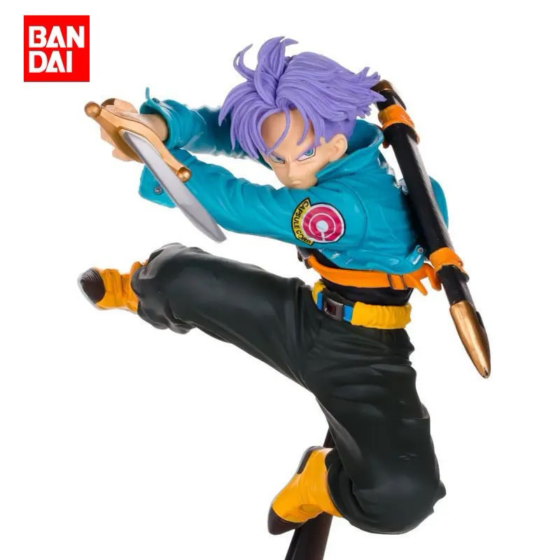 Action Figure Trunks 21cm Dragon Ball Z Bandai | Shopee Brasil