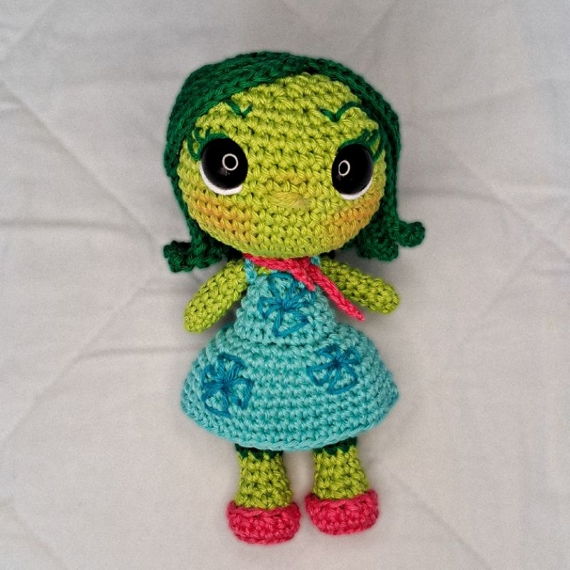Boneca da Nojinho Divertidamente - amigurumi