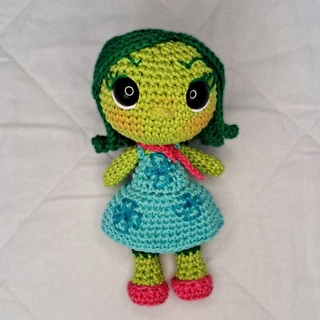 Boneca da Nojinho Divertidamente - amigurumi