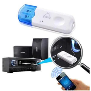 Adaptador Receptor Música Usb Sem Fio Bluetooth