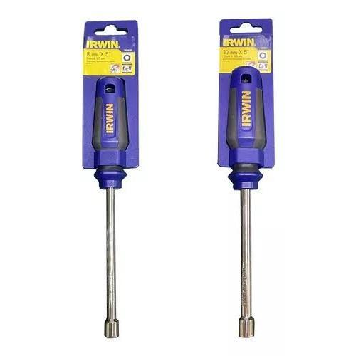 Kit Irwin Pro Confort 2 Chaves Canhão 8mm E 10mm KIT 2 CHAVE CANHÃO ...