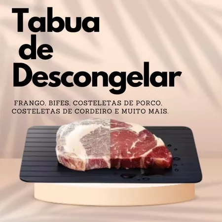 Tabua magica descongelar rápido alimentos super pratico e resistente - 3xz official store
