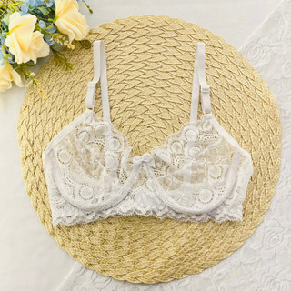 Sutiã de Renda Sem bojo Com Aro Lingerie Sexy Soutien em Renda Sutian