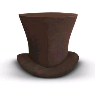 Cartola Chapeleiro Maluco lisa para enfeitar Adulto e Infantil