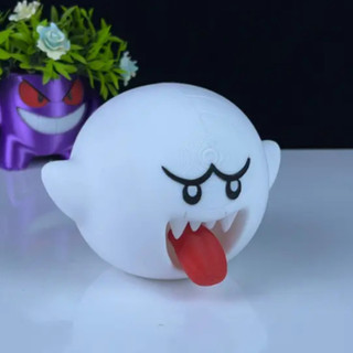 Figura de Ação Boo/Bu - Fantasma do Super Mario Bros em Oferta na Shopee