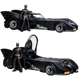 McFarlane Toys DC Multiverse Batman & Batmobile Gold Label 2pk (1989) Amazon Exclusive