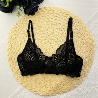 Sutiã de Renda Sem bojo Com Aro Lingerie Sexy Soutien em Renda Sutian