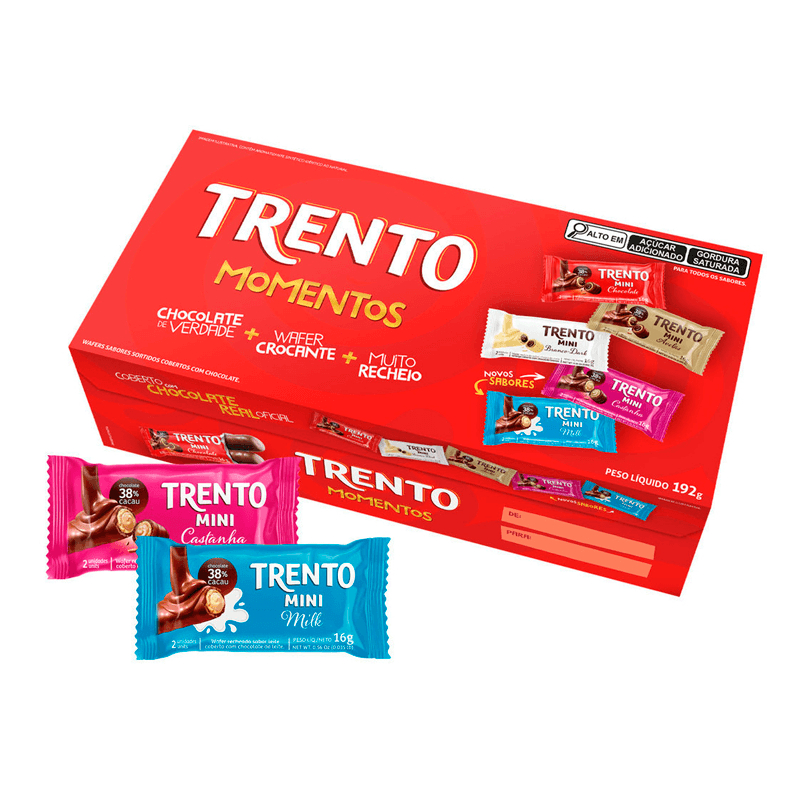 Trento Caixa Bombom Momentos 192g | Shopee Brasil