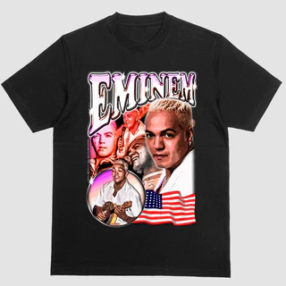 Camiseta Unissex Eminem Meme Vintage Algodão Alta Qualidade Malha Algodão