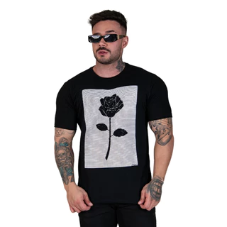 Camseta Masculina Strass Brilhosa Qualidade Premium Moda Jovem Estilo