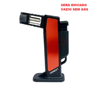 Maçarico De Mesa Potente Multi Uso Recarregável Honest 484