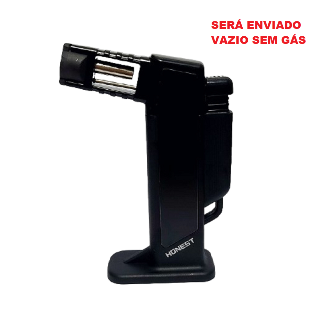 maco Maçarico De Mesa Potente Multi Uso Recarregável Honest 484