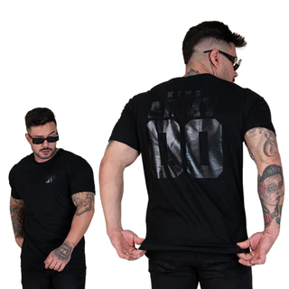 Camiseta Masculina Moda Qualidade Premium Estilo Conforto Algodão Slim