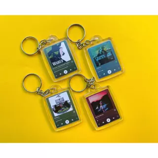 Chaveiro Personalizado Música Spotify (Mande no chat as informações)