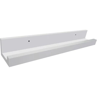 Prateleira Calha em MDF Canaleta Decoração Porta quadros porta tempero