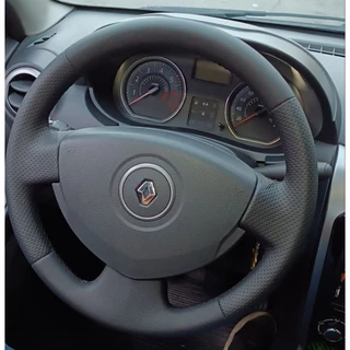 Capa De Volante Costurada Renault Sandero e Logan 2008 a 2012