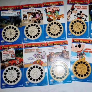 Cartelas de View Master 3d da estrela - Vários filminhos para você escolher