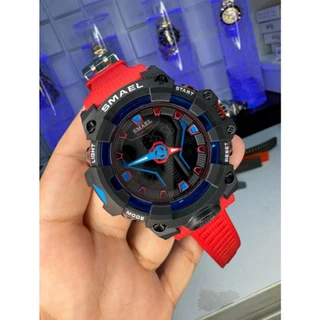 Relógio Masculino SML Turbilion Á Prova D'água Com Caixa Pulseira Borracha