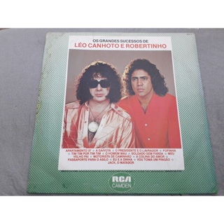 Lp Disco Vinil Léo Canhoto E Robertinho - Os Grandes Sucessos | Shopee ...