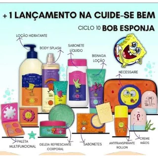Linha BoB ESPONJA - LANÇAMENTO