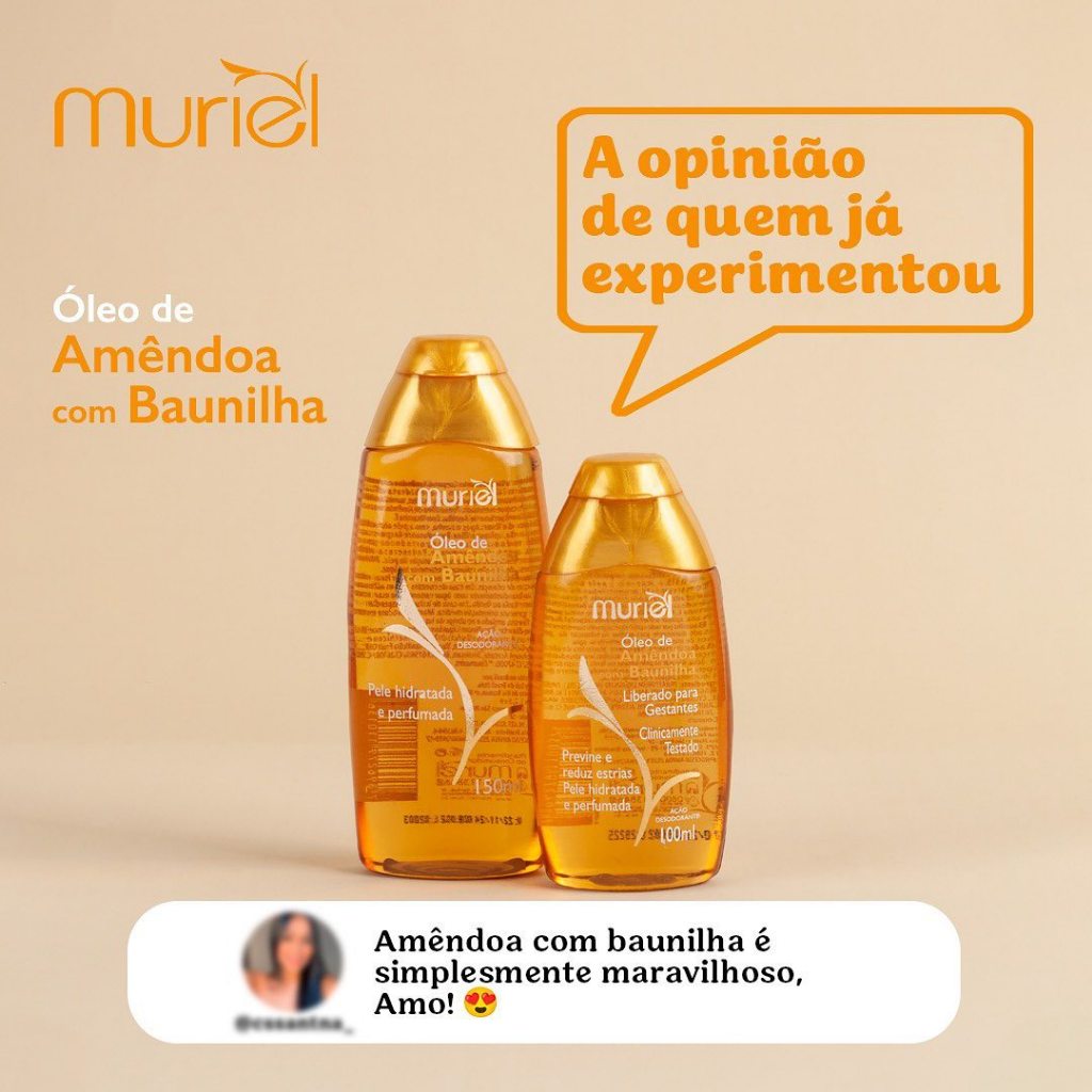 Kit 2 óleos de amêndoas Muriel 100 ml — foto 5